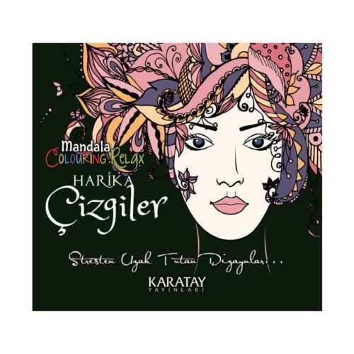 4E Boyama Kitabı Harika Çizgiler Mandala Karatay 153-00-0157