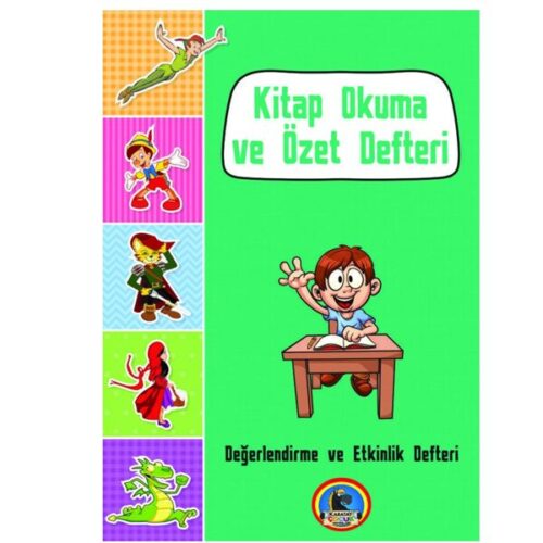 4E Kitap Okuma Ve Değerlendirme Defteri Karatay Yayınevi 153-08-2764
