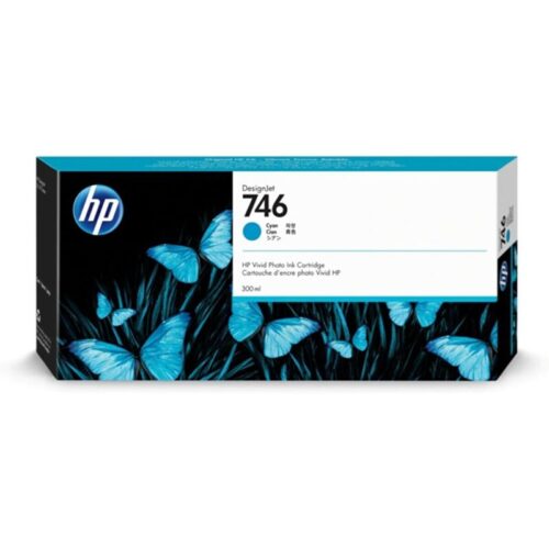 746 Cyan Mavi 300 Ml Plotter Kartuşu P2V80A