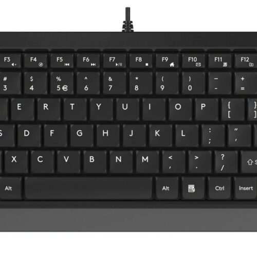 Q Usb Kablolu Mm Mini Klavye Gri Siyah Fk11