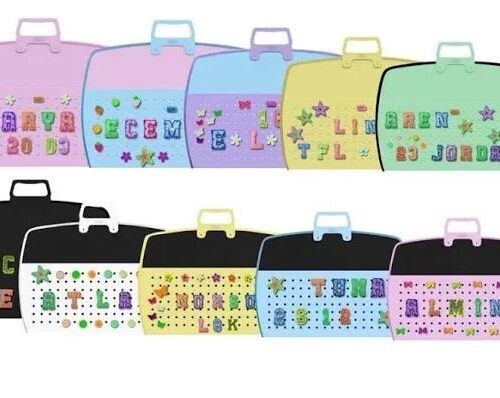 Abka Delic Seri 28X38Cm Resim Çantası Renkli (Karışık Renk, 1 Adet)