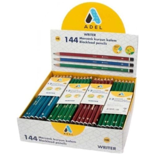 Adel Kurşun Kalem Writer Mercanlı 2052165001000 (144 Lü Paket)
