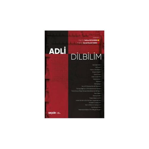 Adli Dilbilim (S.Elyildirim) Selma Elyıldırım 2019/12