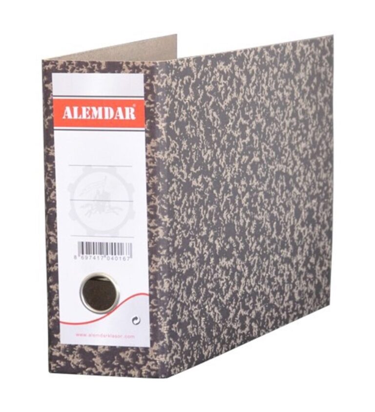 alemdar telgraf klasor karton genis siyah 406614.jpg