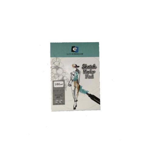 Alex Schoeller Sketch Marker Pad (Eskiz Çizim Defteri) A5 160 Gram 40 Yaprak ALX:943