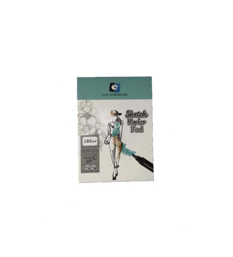 alex schoeller sketch marker pad eskiz cizim defteri a5 160 gram 40 yaprak alx 943 352866.jpg