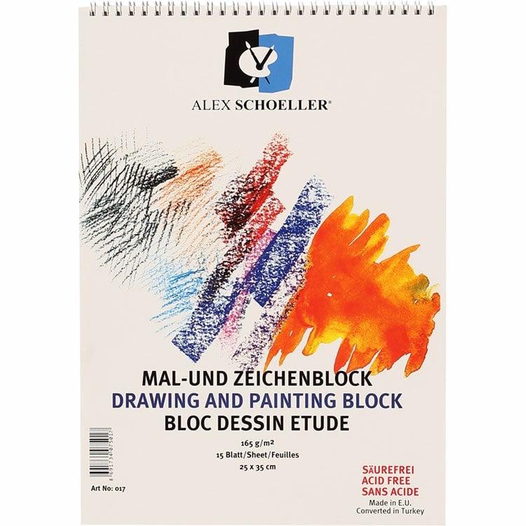 alex schoeller spiralli resim defteri 25x35 cm 165 gr 15 yaprak 466303.jpg
