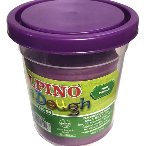 Alpino Oyun Hamur Tek Renk Mor 130 Gr Dp-000311