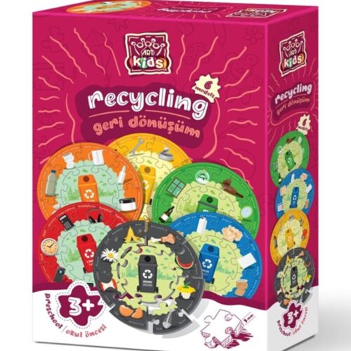 Art Kids Geri Dönüşüm 54 Parça Puzzle 5832