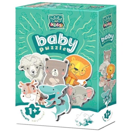 Art Puzzle Hayvanlar Baby 6 Model 19 Parça Puzzle 5820