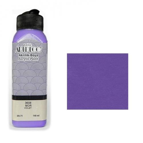 artdeco akrilik boya 140 ml mor 110990.jpg
