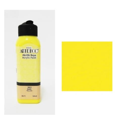 artdeco akrilik boya 140 ml sari 110984.jpg