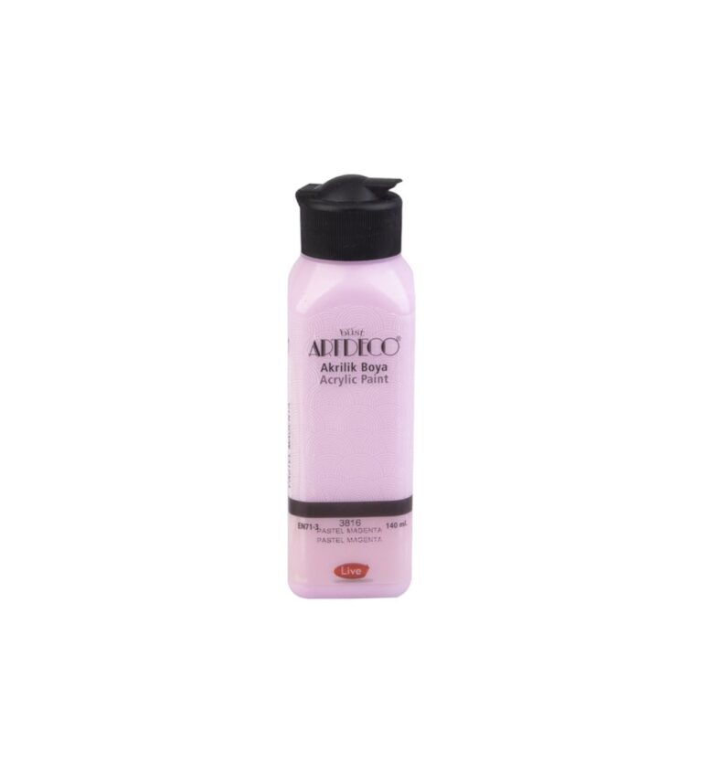 artdeco akrilik boya pastel 140 ml pastel magenta 3816 432373.jpg
