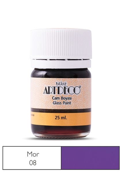 artdeco cam boyasi 25 ml ogrenci tipi 08 mor 511872.jpg