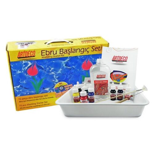 Artdeco Ebru Boyama Seti Çantalı 8 Li Y-016 ES-8
