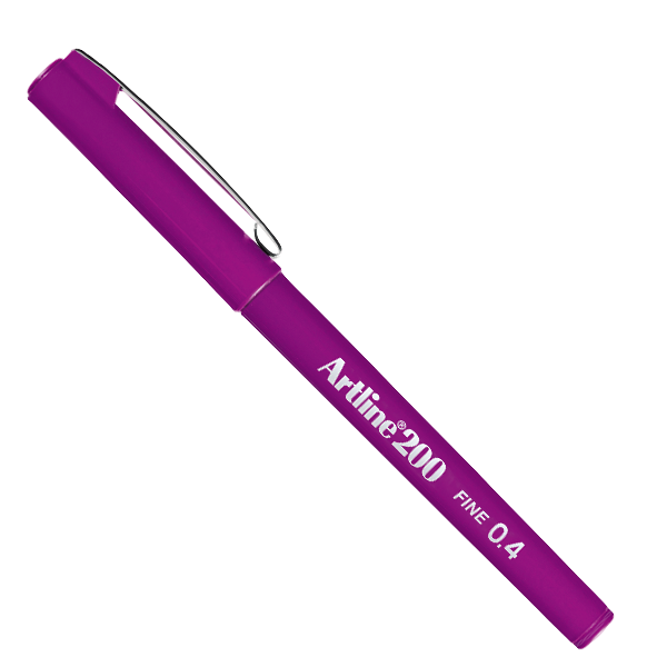 artline ek 200n fine writing pen 0 4 mm kece uc kalem eflatun 12 li 1 paket 12 adet 232392.png