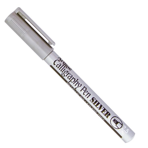 artline ek 993xf kaligrafi kalemi kesik uclu 2 5 mm gumus 12 li kutu 236747.jpg
