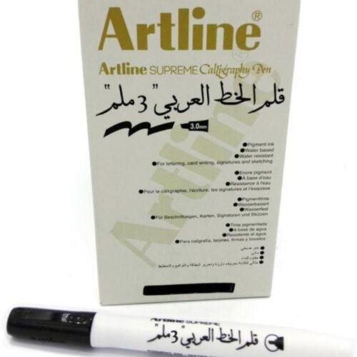 Artline Kaligrafi Kalemi Supreme 3.0 Arabic 3.0 Mm Siyah 243 (12 Li Paket)