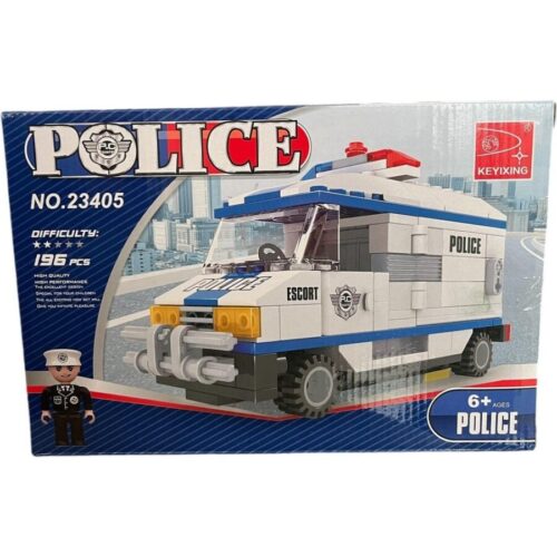 Asya Oyuncak Ausini Polis Set 194 Parça Yapım Seti Big23405