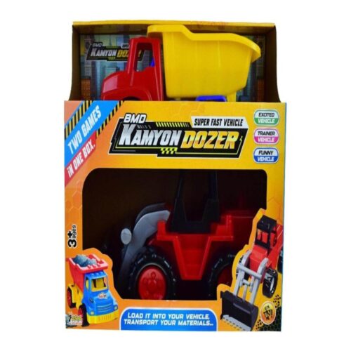 Asya Oyuncak Dozer Kamyon 2 Li Bmd002