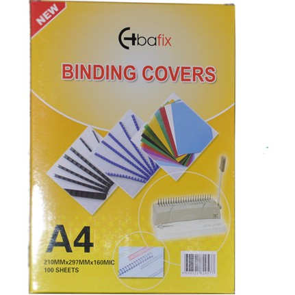 bafix a 4 pvc cilt kapagi 160 micron mat sari 100 lu 1 paket 100 adet 146972.jpg