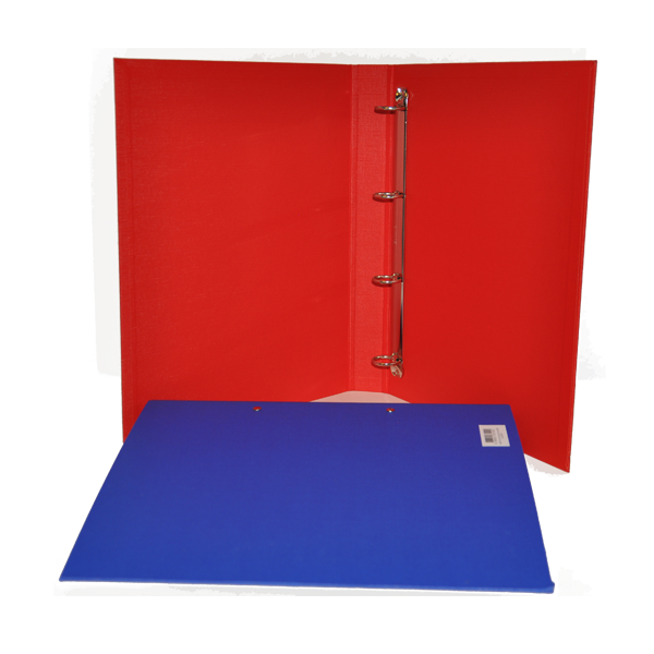 bafix a4 talebe ogrenci klasoru 4 halkali kirmizi 10 lu paket 236769.png