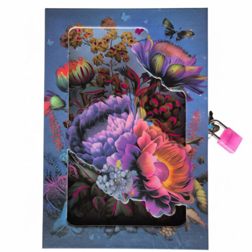 Bafix Hatıra Defteri Kilitli Lp32K-0835 (Karışık Renk, 1 Adet)