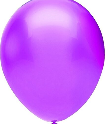 Balonevi 12" Baskı Balonu Neon Açık Violet (100 Lü Paket)