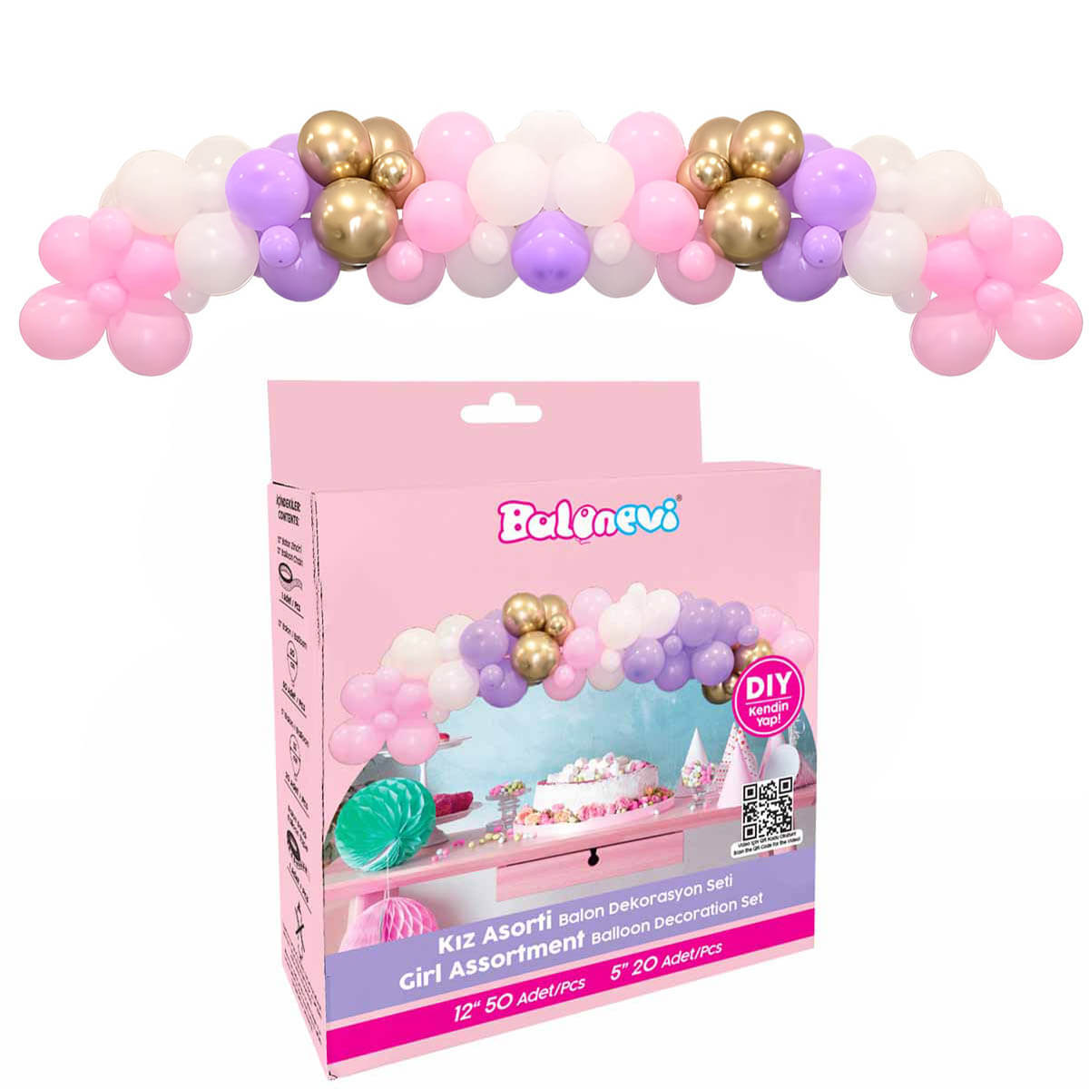 balonevi kiz asorti balon dekorasyon seti 70 li 485473.jpg balonevi kiz asorti balon dekorasyon seti 70 li 485473.jpg