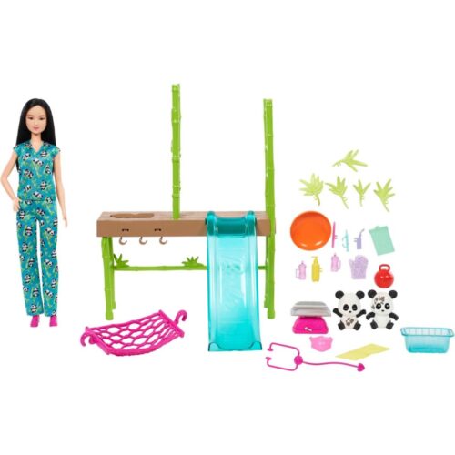 Mattel Oyuncak Barbie Panda Bakımı Oyun Seti Hkt77