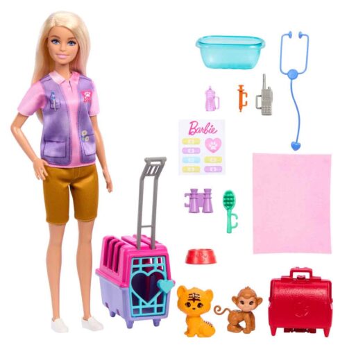 Mattel Oyuncak Barbie Veteriner Mini Oyun Seti HRG50