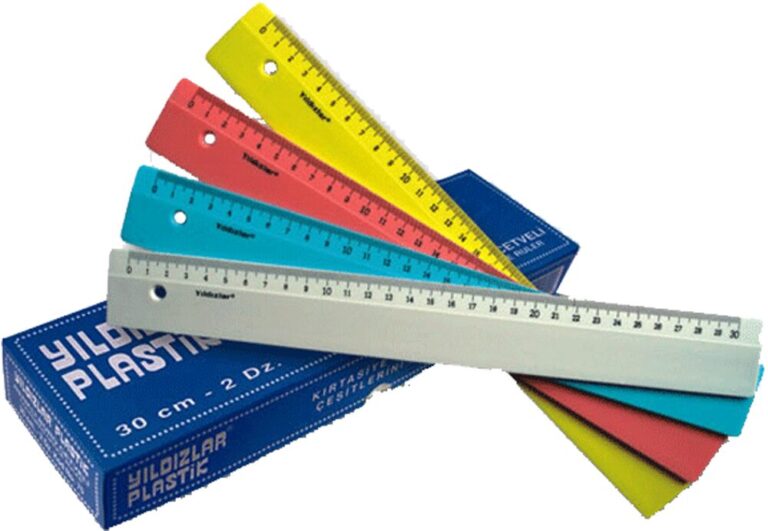 bes yildizlar standart cetvel plastik renkli 30 cm 070 24 lu paket 492840.jpg