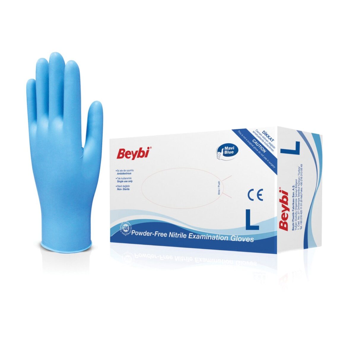 beybi muayene pudrasiz large nitril mavi eldiven 100lu paket 409467.jpg beybi muayene pudrasiz large nitril mavi eldiven 100lu paket 409467.jpg