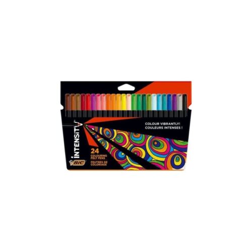Bic Intensity Keçeli Boya Kalemi 24 Renk