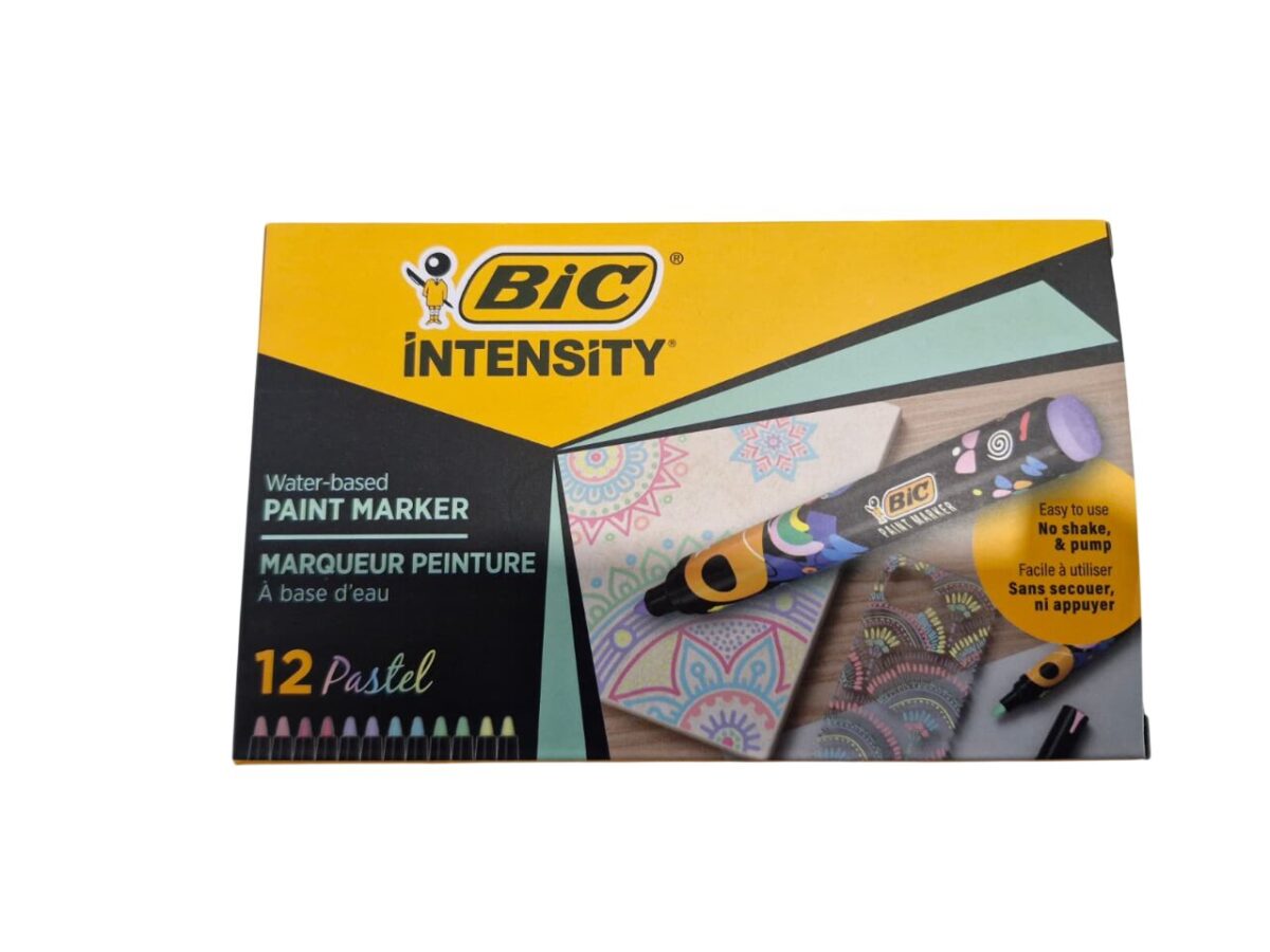 bic intensity paint marker 12 li karisik pastel 510186.jpg bic intensity paint marker 12 li karisik pastel 510186.jpg
