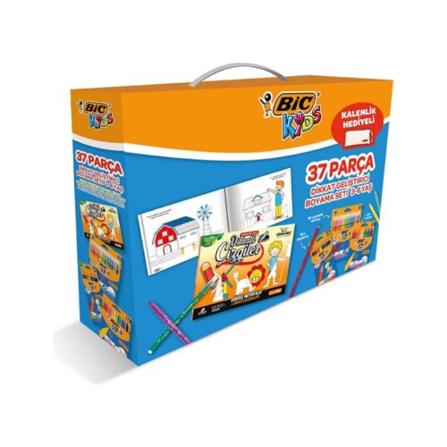 Bic Kids Dikkat Geliştirici Boyama Seti 37 Parça