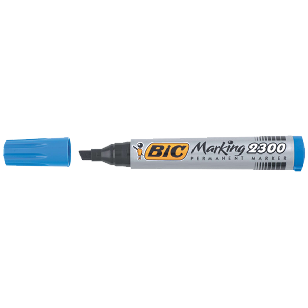bic markor kesik uc mavi 2300 820925 55578.png