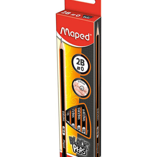 Black Peps Kurşun Kalem 2B (12 Li Paket) 3154148500223