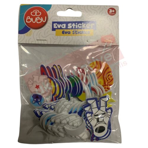 Bu-Bu Eva Sticker Uzay st0153