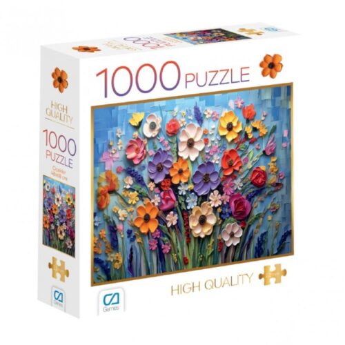 Ca Games Çiçekler Puzzle 1000 Parça Ca1000-7086