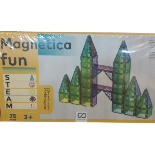 Ca Games Puzzle 72 Parça Games Magnetic Camag-1402