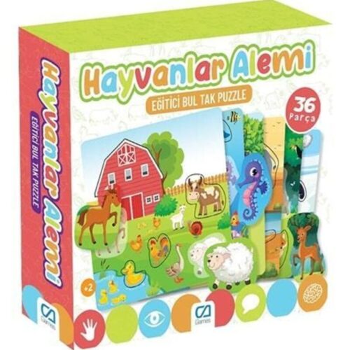 Ca Games Hayvanlar Alemi Bul Tak Puzzle 5146