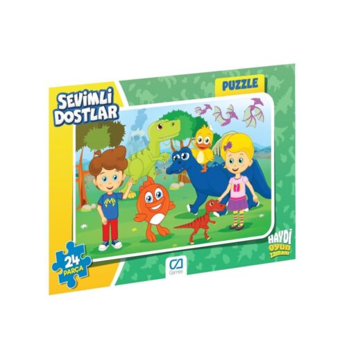 Ca Puzzle 24 Parça Sevimli Dostlar Frame 1 5121
