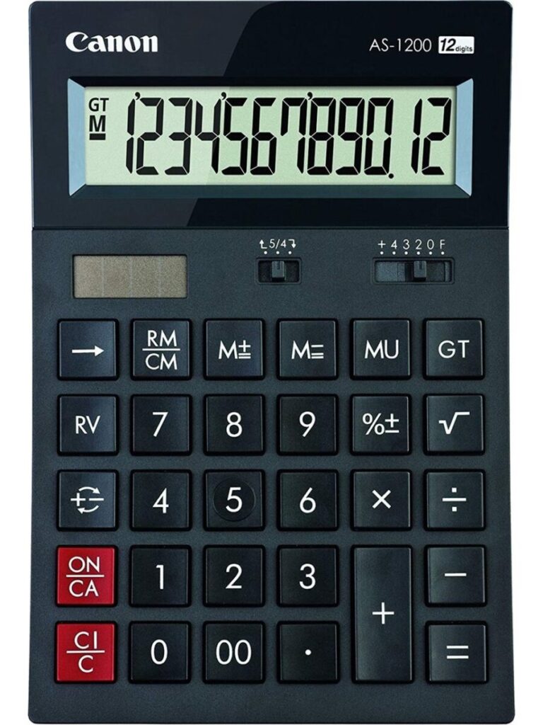 canon as 1200 hb 12 hane siyah masa ustu hesap makinesi 507537.jpg
