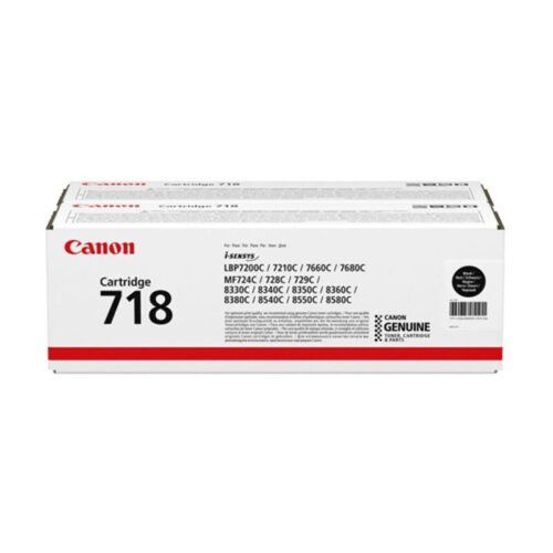 CRG-718Bk Black Siyah 2'Li Dmo Ozel Toner