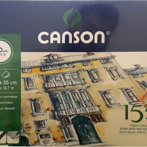 Canson 1557 Resim Ve Çizim Blok 180 Gr 25X35Cm 15 Yaprak Spiralli Resim Defteri Fcns180152535