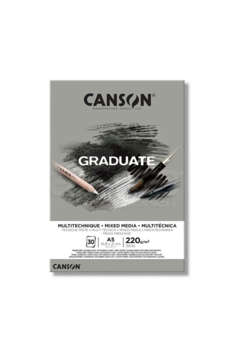 canson a5 cizim blogu cizim defteri graduate mix media gri 30 yaprak 220 gram 400110370 352905.jpg