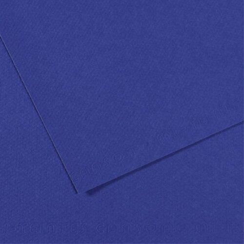 Canson Sh Canmt 50x65Cm 160 Gram Pastel Dokulu Fon Kartonu Blu 590 31032S115 (10 Lu Paket)