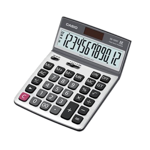 Casio Ax-120-St 12 Hane Hesap Makinesi