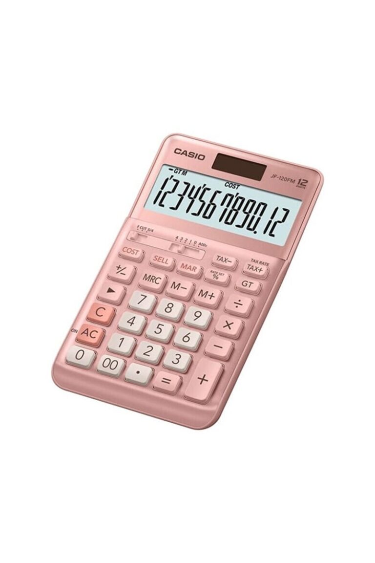 casio jf 120fm pk pembe 12 hane masa ustu hesap makinesi 427765.jpg